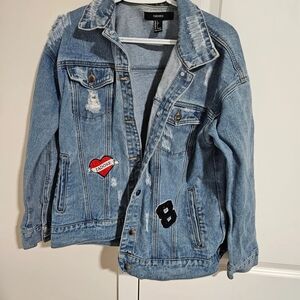 Forever 21 Light Blue Denim Jacket